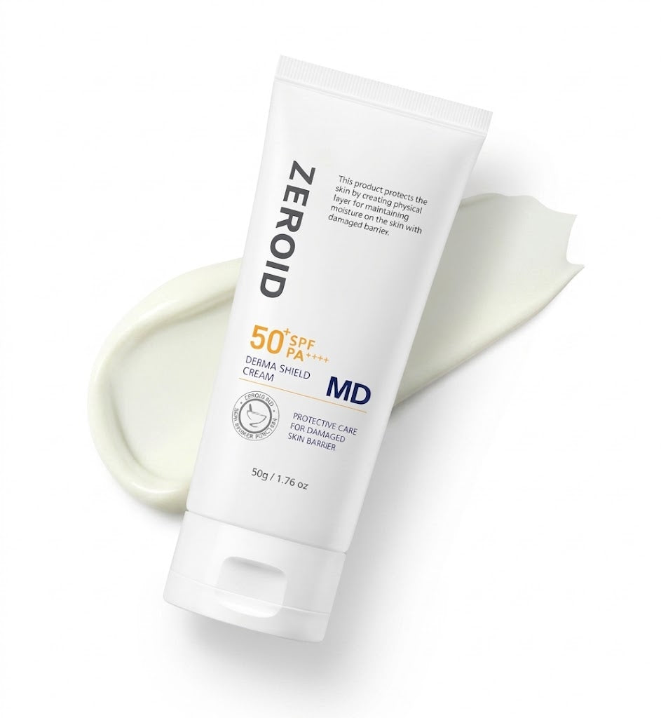 ZEROID DERMA SHIELD CREAM MD SPF50+ PA++++ (50g)