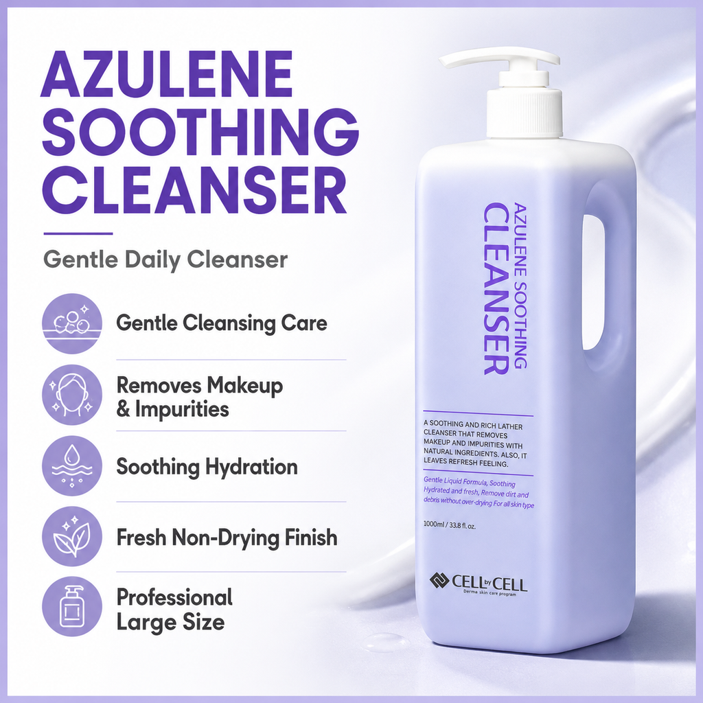 Cell By Cell AZULENE  SOOTHING CLEANSER (1000ml)
