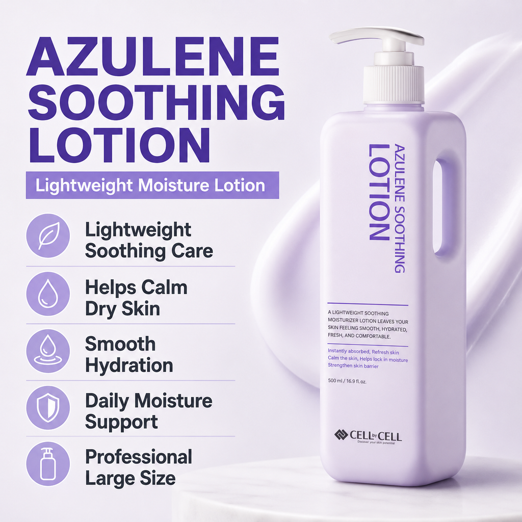 Cell By Cell AZULENE  SOOTHING LOTION (500ml)