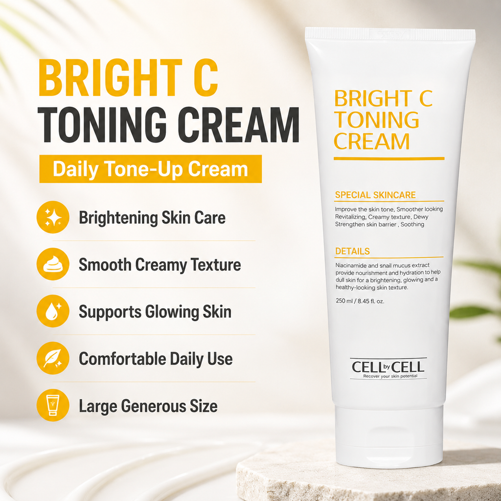 Cell By Cell BRIGHT C TONING CREAM (250g)