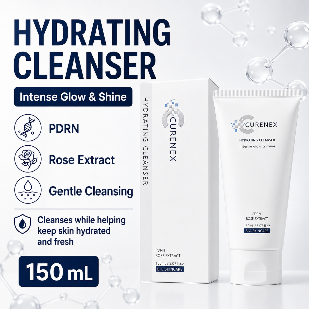 CURENEX Hydrating Cleanser (150ml)