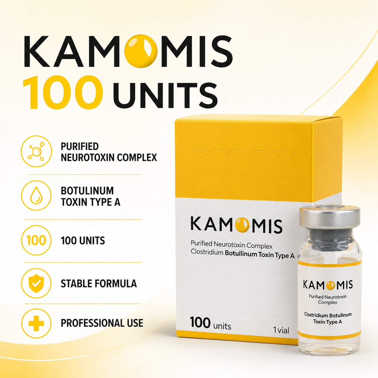 Kamomis Toxin 100 Units