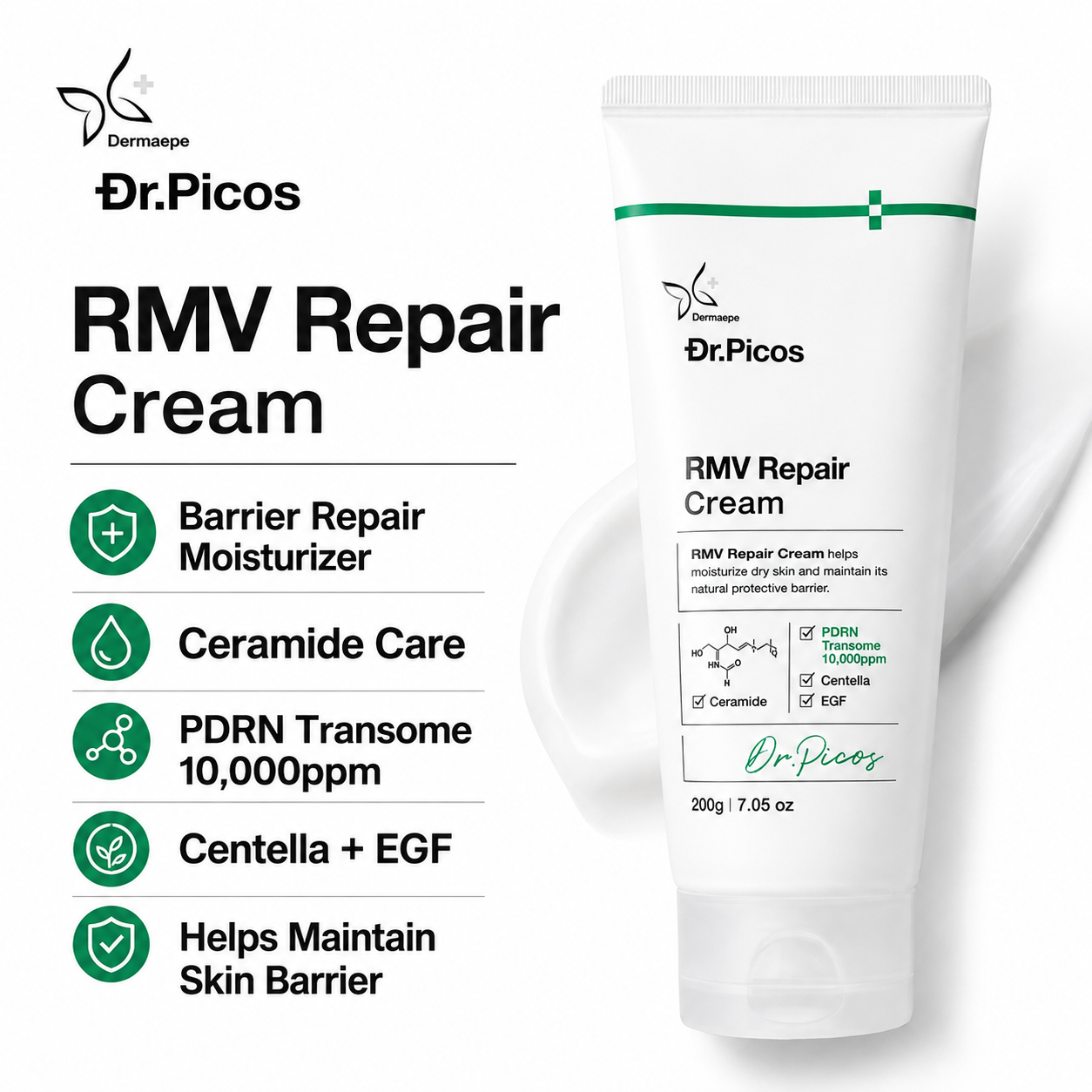 Dermagen Dr.Picos RMV Repair Cream (200g)