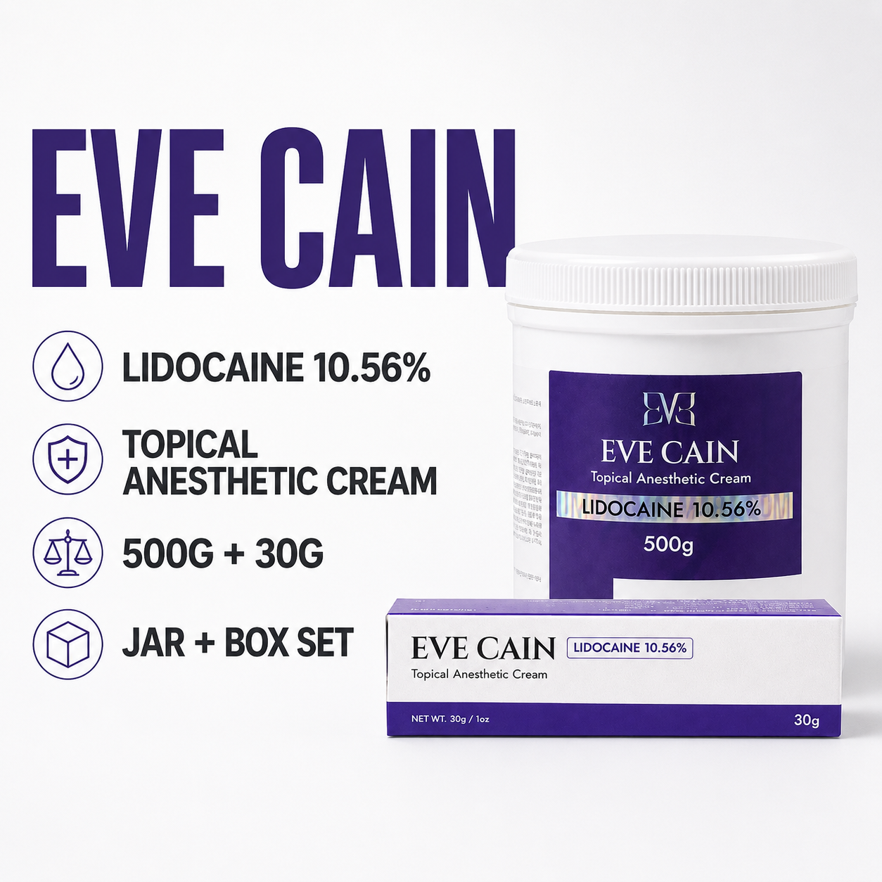 Eve cain (30g, 500g)