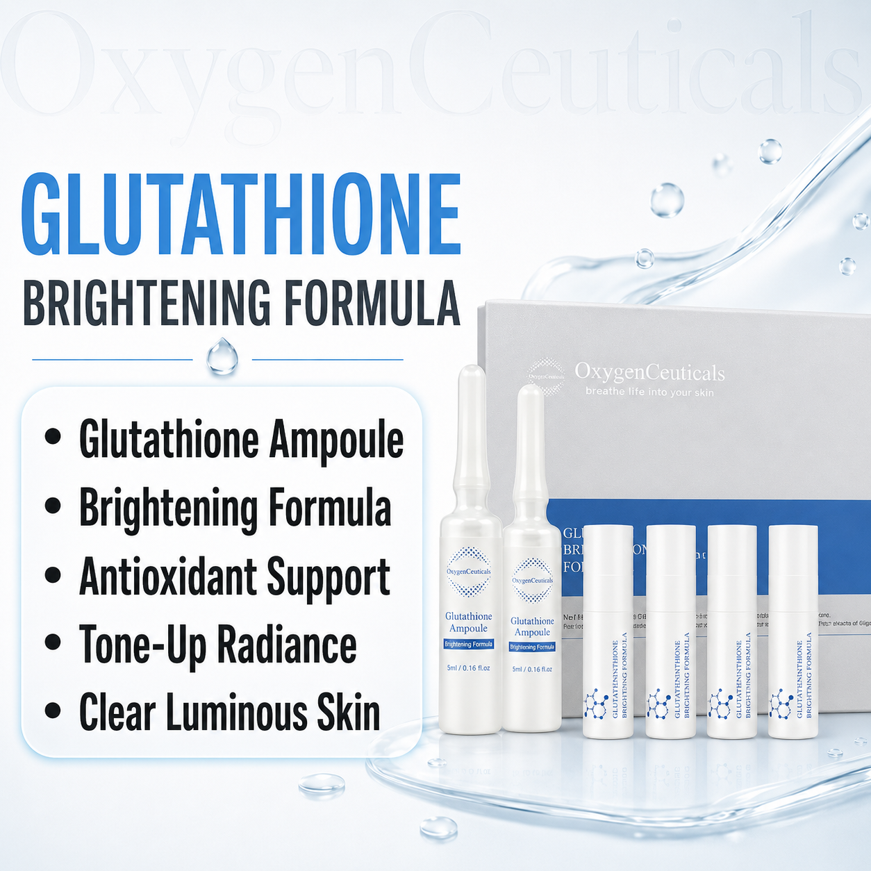 OxygenCeuticals Glutathione Ampoule