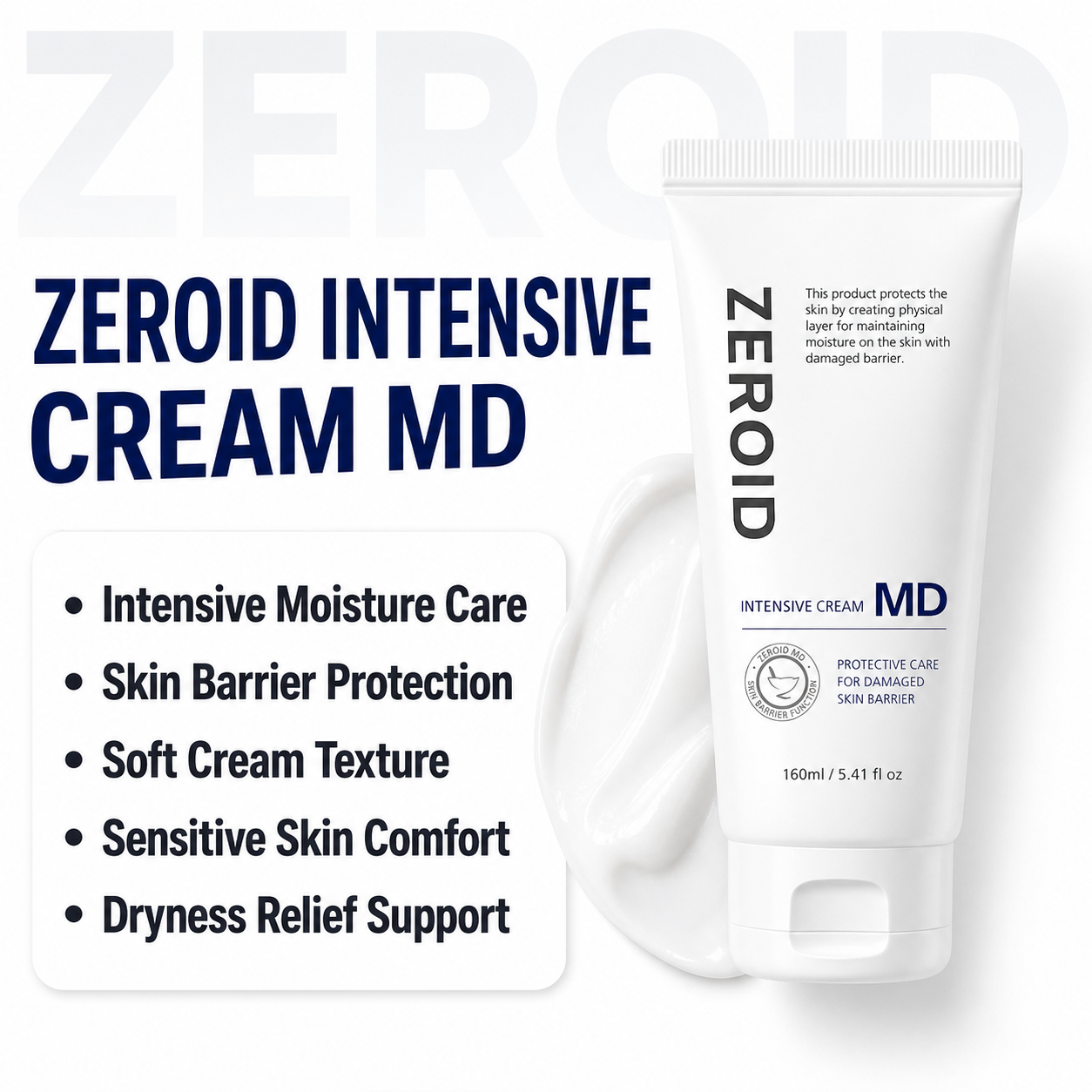 ZEROID INTENSIVE CREAM MD (160ml)