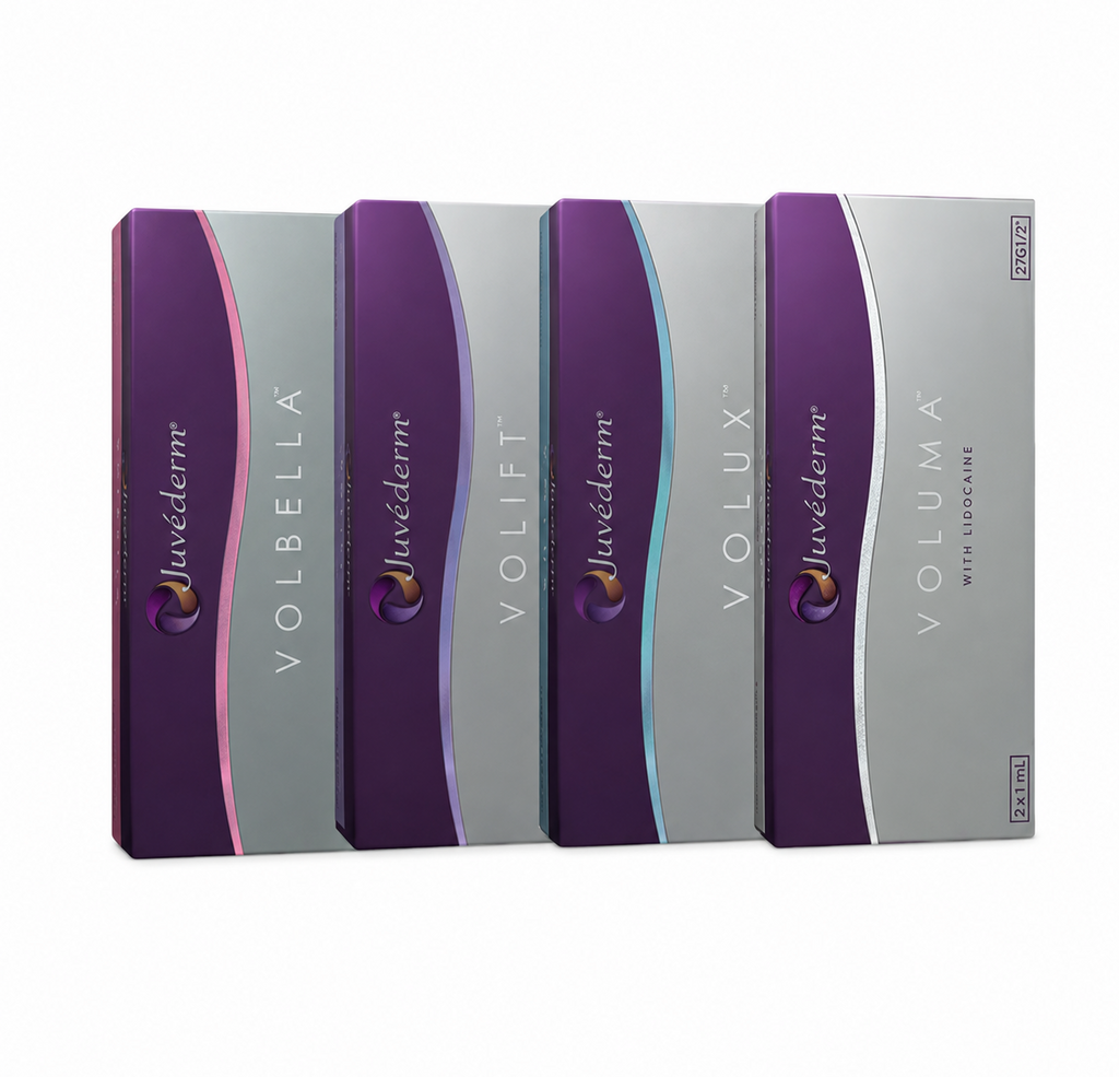 Juvederm (Volbella, Volux, Voluma, Volite)