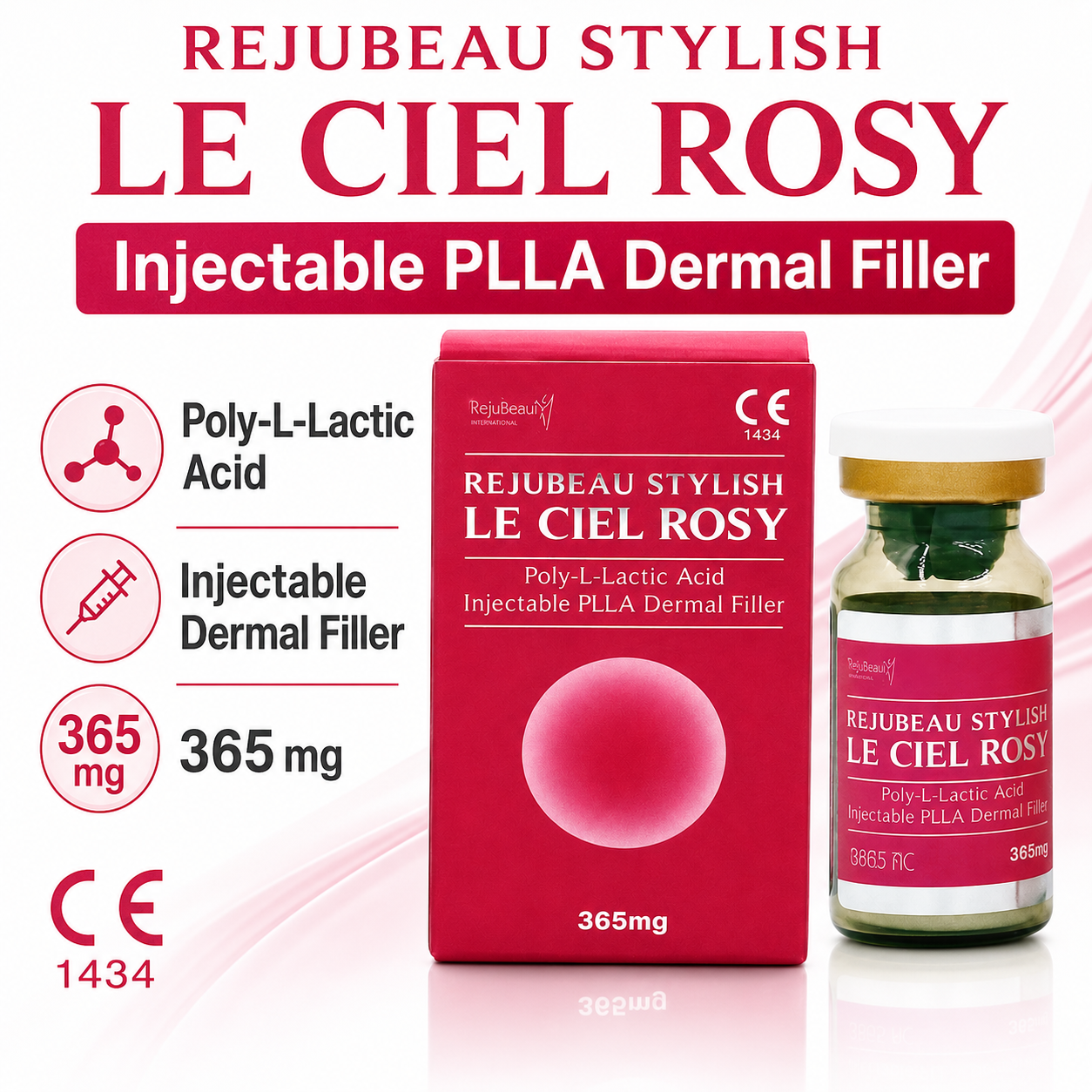 Le Ciel rosy PLLA Dermal Filler (PLLA 365 mg)