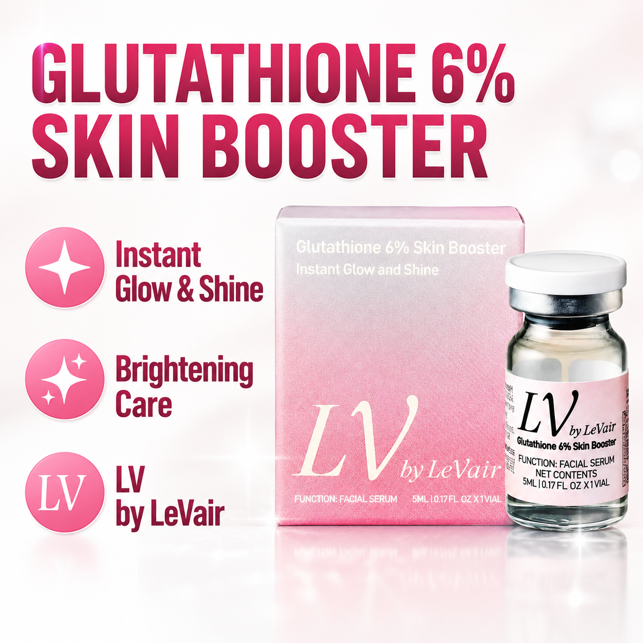 Levair Glutathione 6% Skin Booster