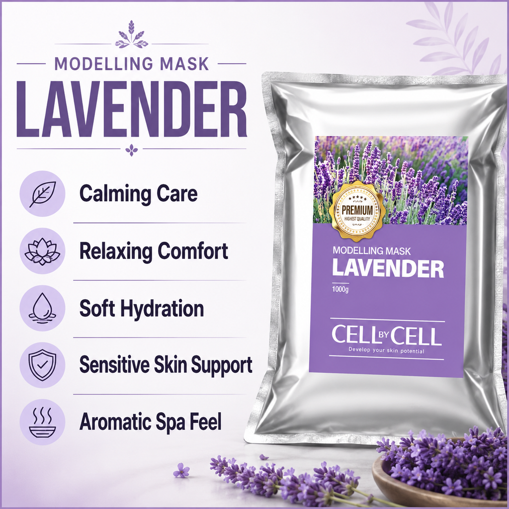 Cell By Cell MODELING MASK LAVENDER (1000g)