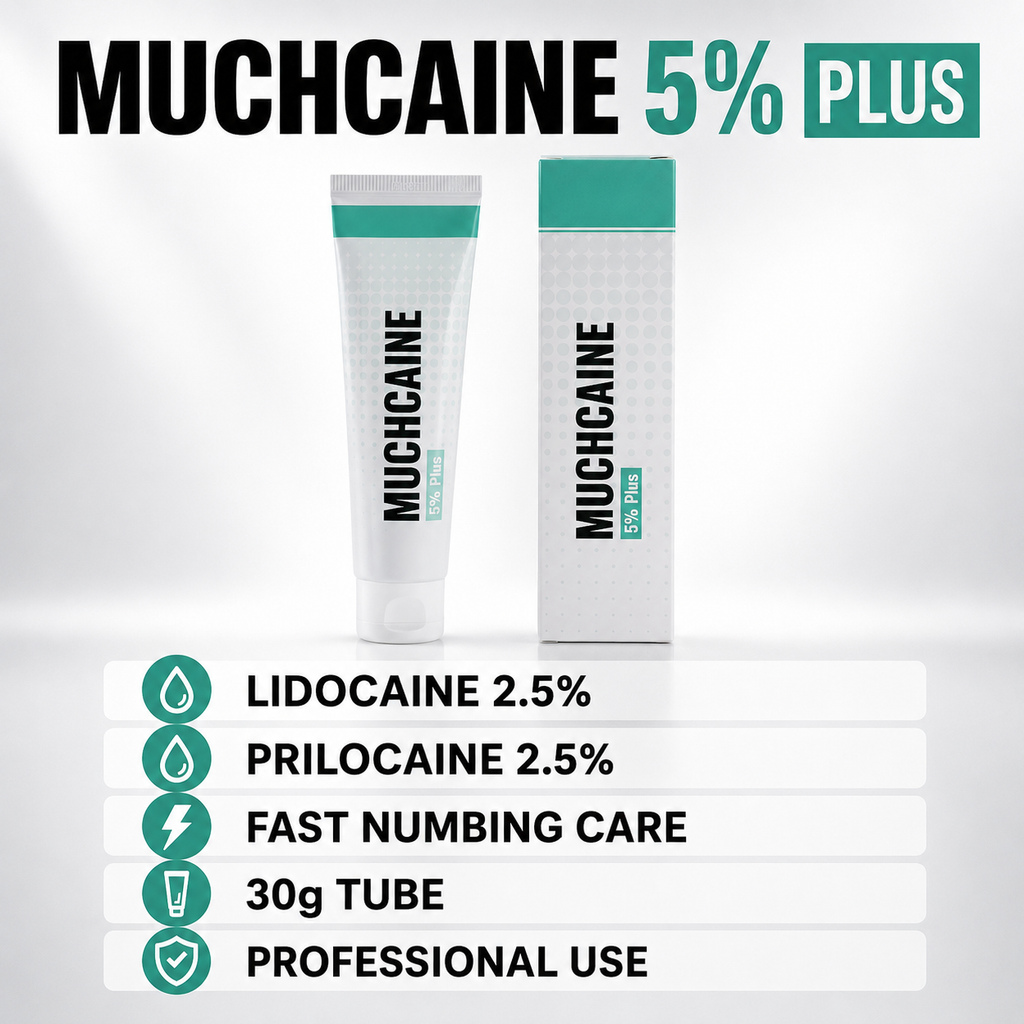 Muchcaine 5% Plus Cream ( 100g/500g)