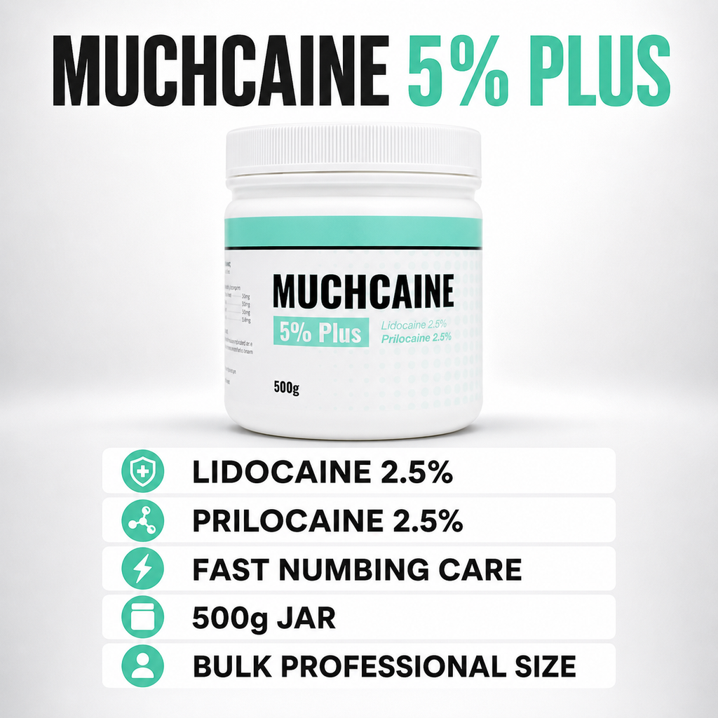 Muchcaine 5% Plus Cream ( 100g/500g)