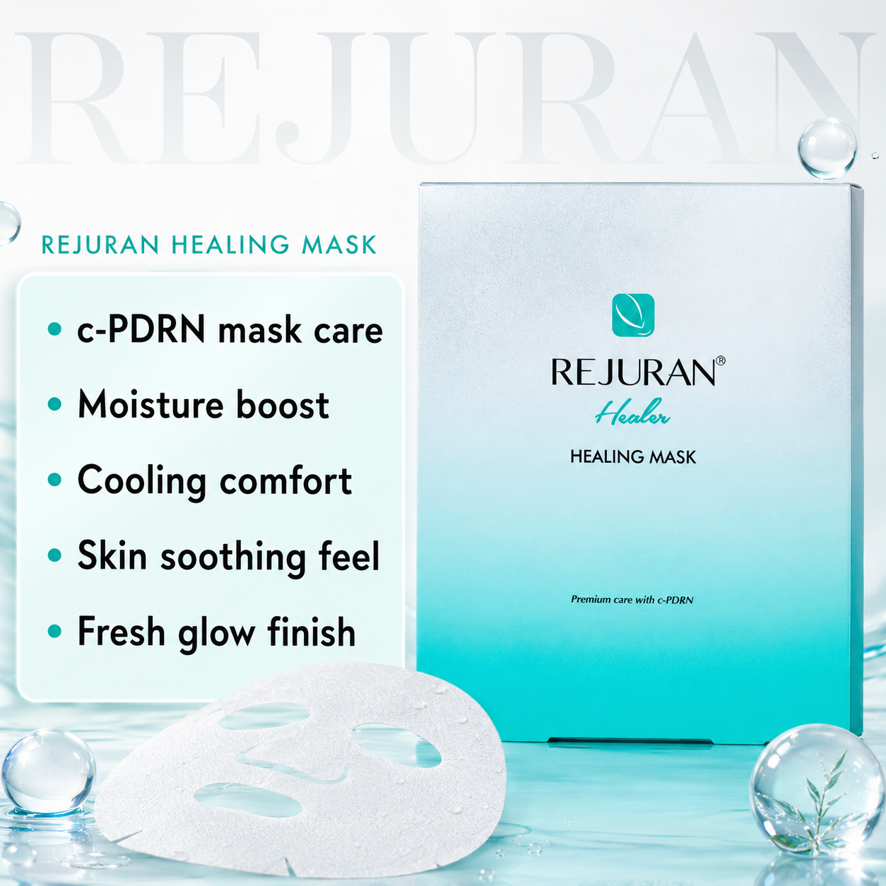 PDRN Rejuran Healing Mask (5EA)