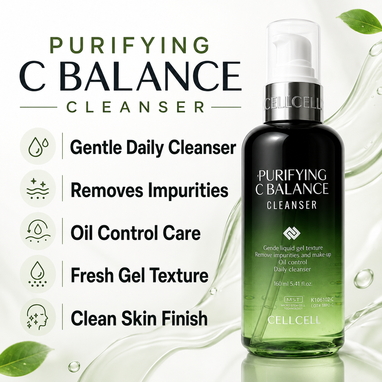 Cell By Cell PURIFYING C BALANCE CLEANSER (150ml)