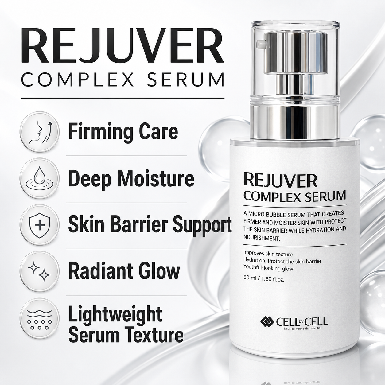 Cell By Cell REJUVER COMPLEX SERUM (50ml)