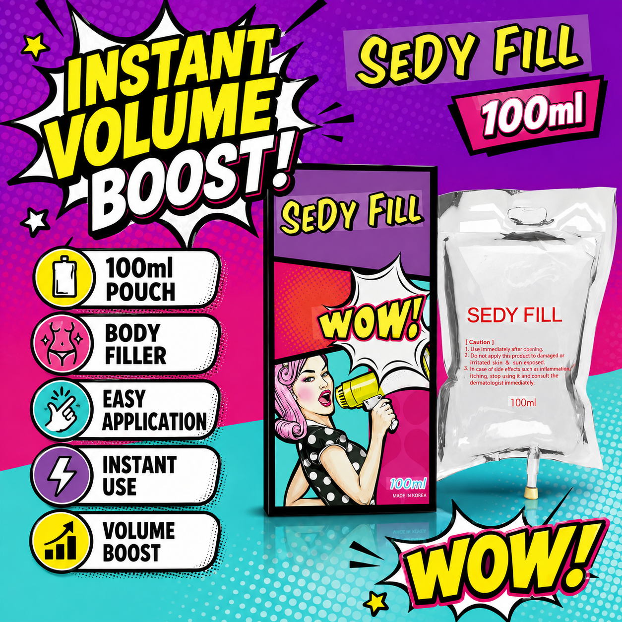 Sedyfill 100 Body Pack