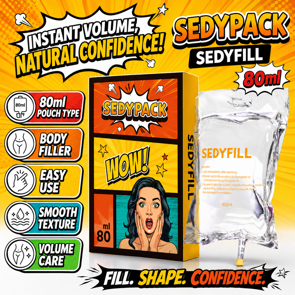Sedyfill 80 Body Pack