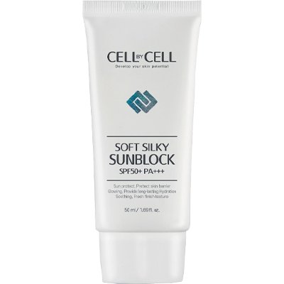 Cell By Cell SOFT SILKY SUN BLOCK SPF50+ PA+++ (50ml)