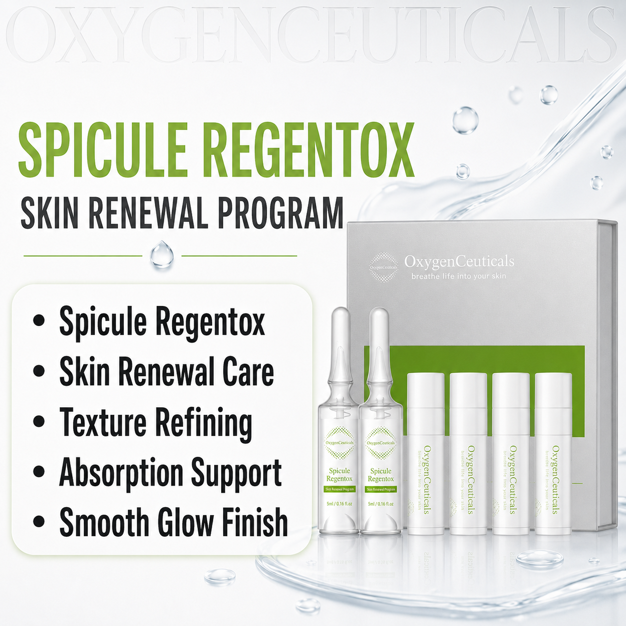 OxygenCeuticals Spicule Regentox