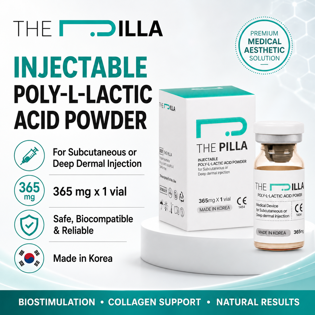 The Filla PLLA Dermal Filler (PLLA 365 mg)
