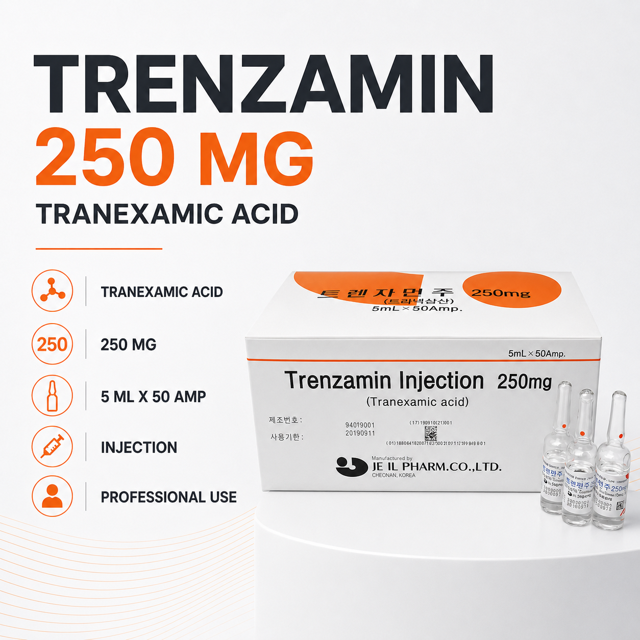 Trenzamin Inj (250mg)