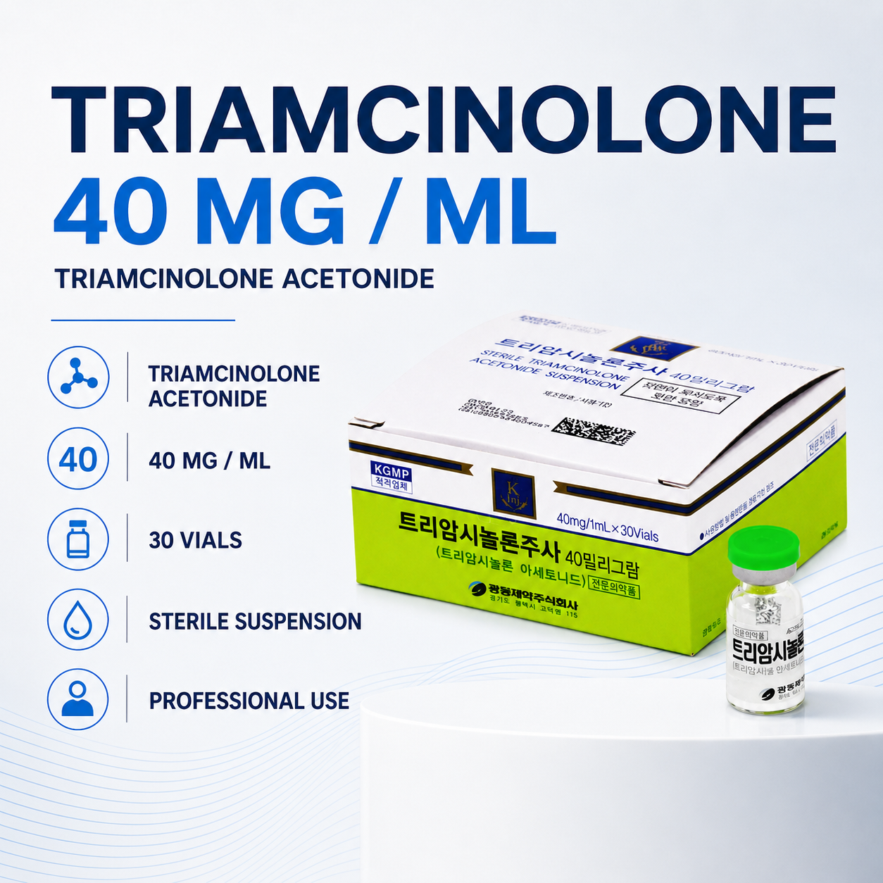 Triamcinolone (40mg)