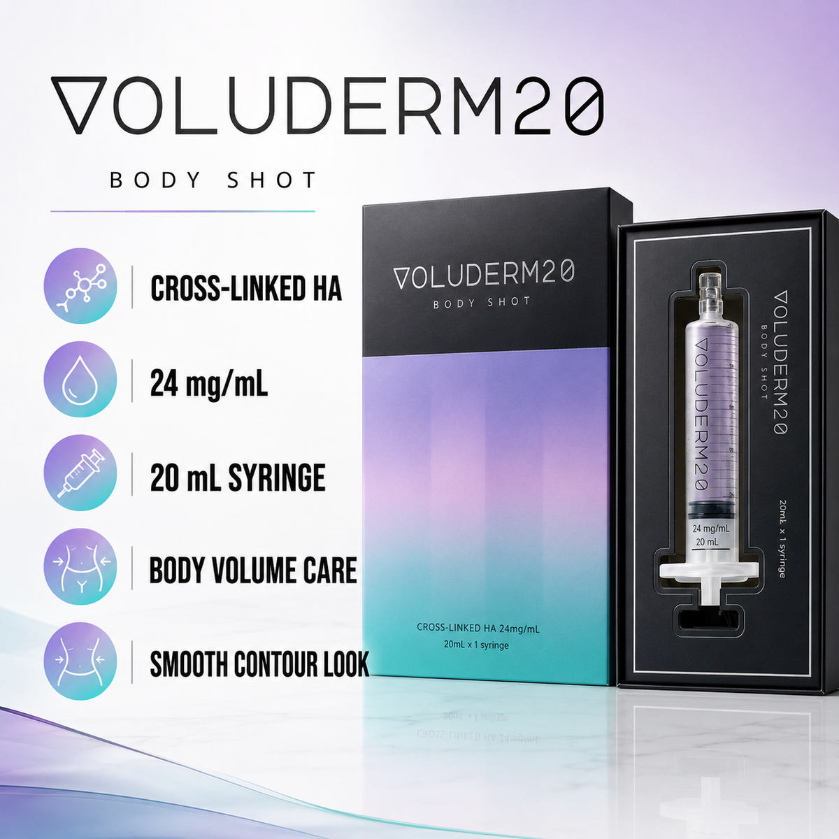 Voluderm 20 Body Shot