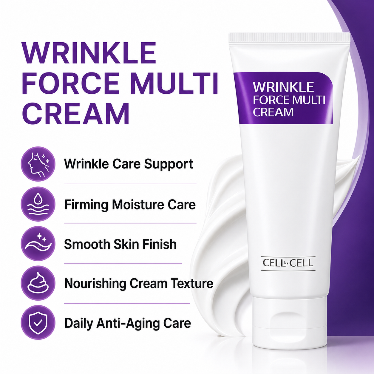 Cell By Cell WRINKLE FORCE MULTI CREAM (100g)