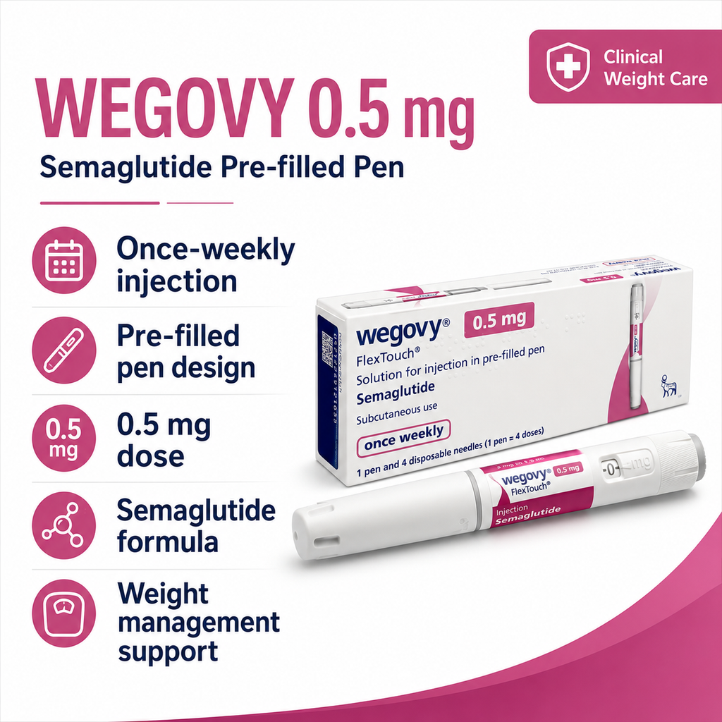 Wegovy 0.5mg Pre-filled Pen