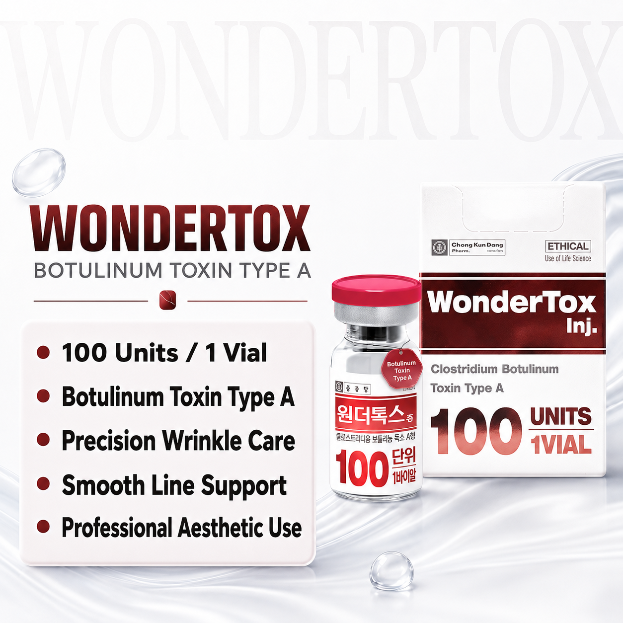 Wondertox Inj (100U)