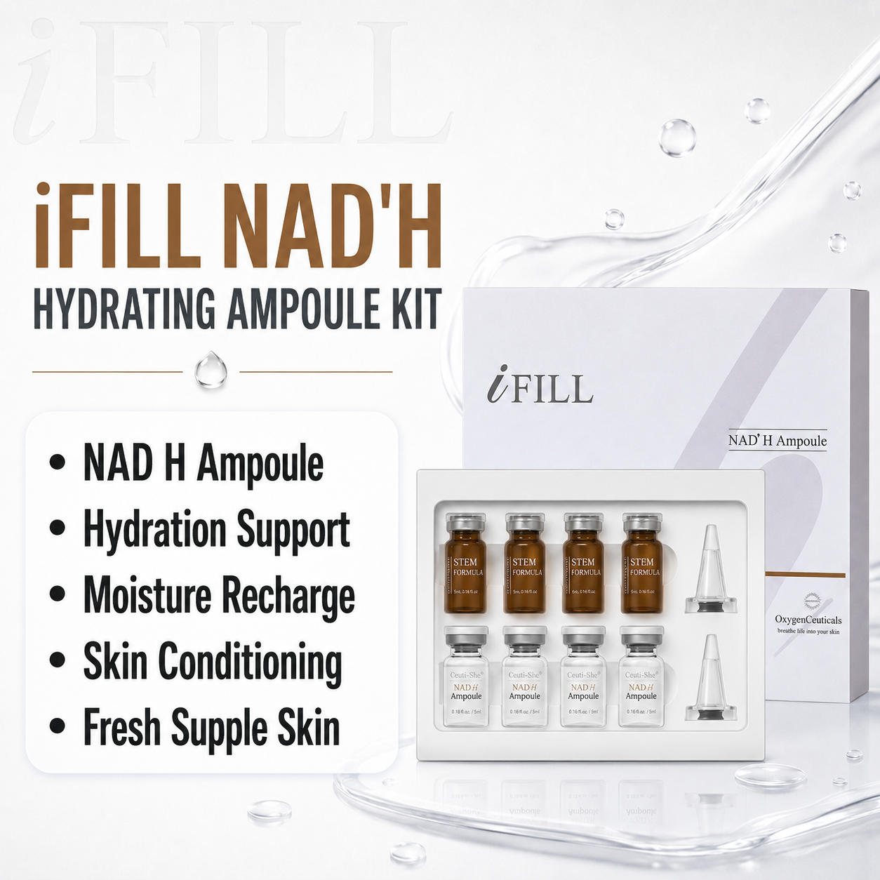 i Fill Ceuti-Shot Nad+ H Ampoule